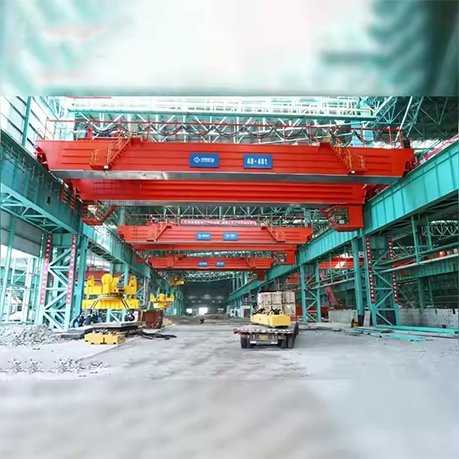 Double Girder Gantry Crane with Remote Control Feature
