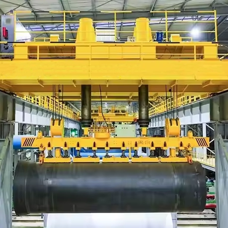 Double Girder Overhead Crane for Heavy Lifting in Warehouse
