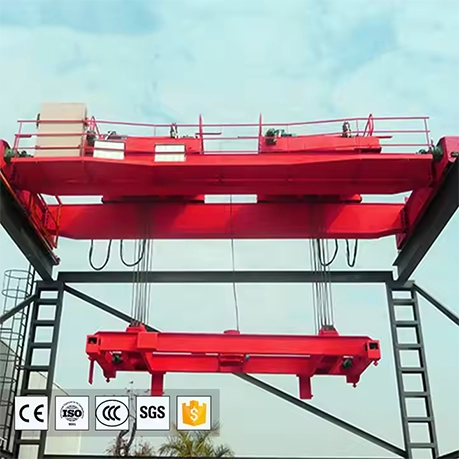 Double Trolley Hook Overhead Crane for Heavy Lifting