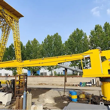 Marine Telescopic Boom Crane