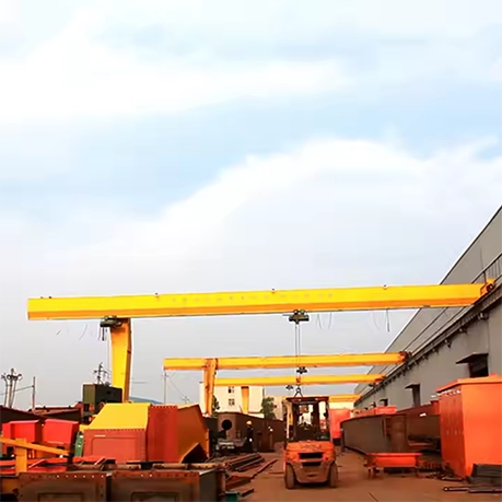 Adjustable Single Beam Gantry Crane for Workshops