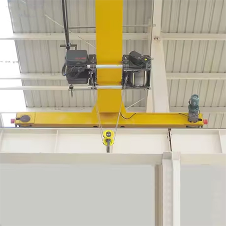 Efficient Low-Profile Overhead Crane for industrial use