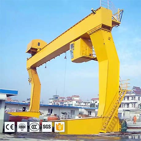 L-Typed Single Girder Gantry Crane with Winch for Material Handling