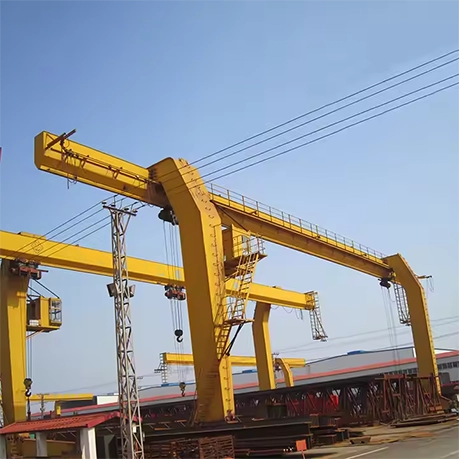 Lightweight L-Shaped Single Beam Overhead Crane for Material Handling