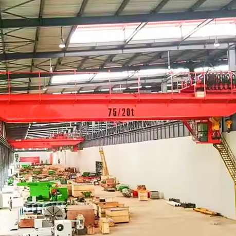 Heavy Duty EOT Crane with Double Girder Design