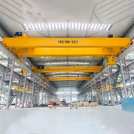 New Types Heavy Duty Double Girder Overhead Crane
