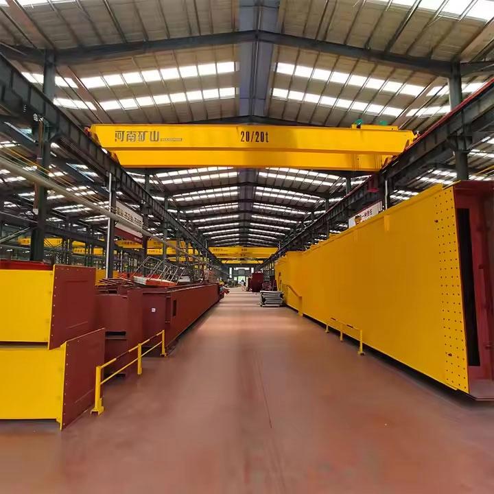 Top Running Double Girder Overhead Crane for Factories