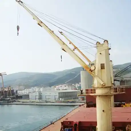 Marine Stiff Boom Crane