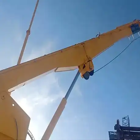 Offshore Folding Boom Crane
