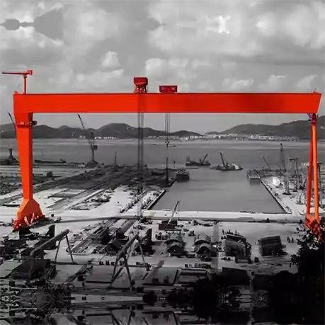 Customizable Gantry Crane for Ship Assembly and Repair