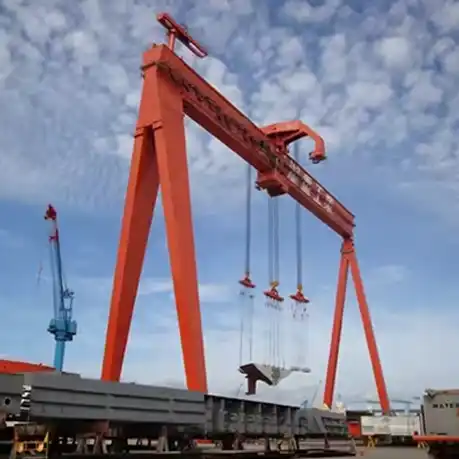 Double Girder Gantry Crane for Shipbuilding Industry