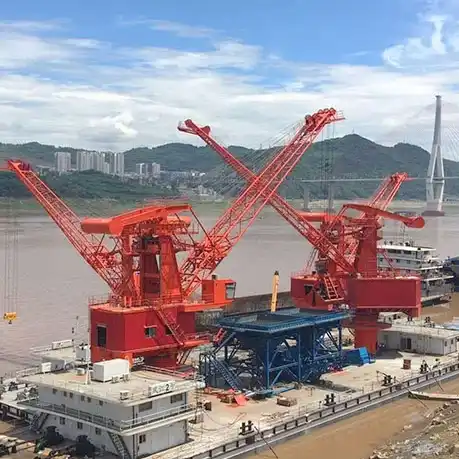 Heavy-duty Single Arm Portal Crane for industrial use