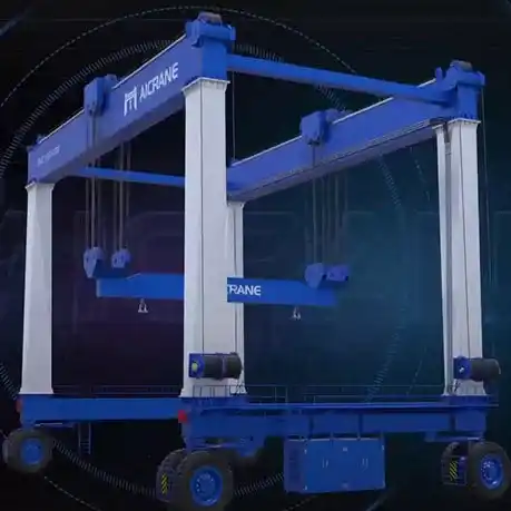 Custom Hydraulic Boat Handling Crane