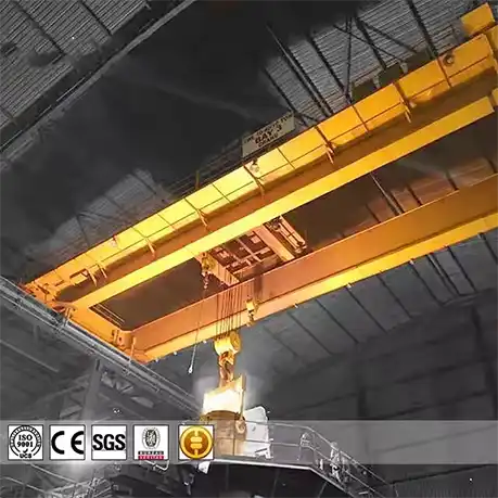 Double girder ladle crane