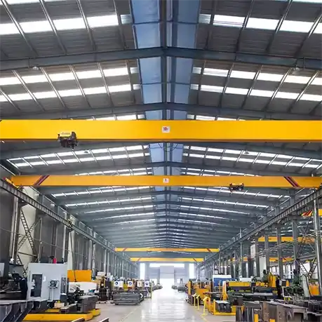 Compact Single Girder Gantry Crane for Workshops