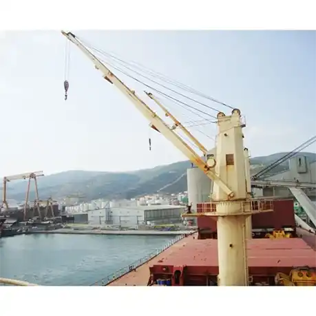 Marine Stiff Boom Crane